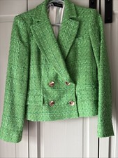Zara Women's Tweed Blazer Size