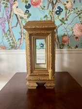 Horchow Creazioni Vitrine, Italian Wood Display Case, Rococo Style Cabinet Curio