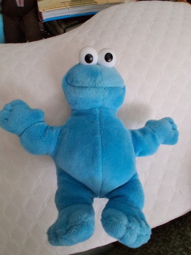 Sesame street cookie monster - cookie,