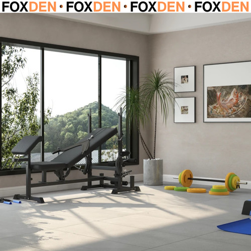 Weight bench with adjustable - weight,