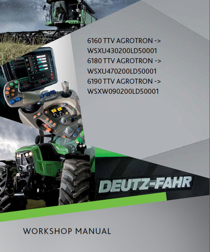 Deutz fahr 6180 ttv agrotron - ttv,
