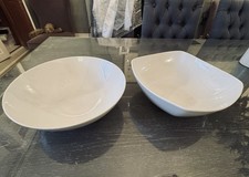 2 X  Large Pasta Bowls 26 cm diameter 