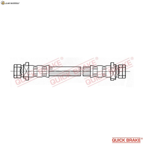 Brake hose 094 for - hose, 27.094