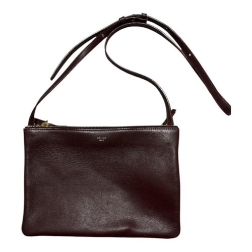 Celine trio large burgundy - celine,