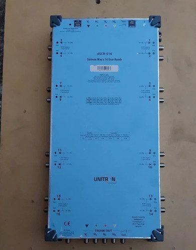 Unitron dscr 516 sixteen way - unitron, x