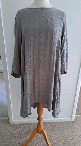 Grizas grey floaty tunic - floaty,