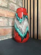 *PerfectRetro* West German Art Pottery Fat Lava Vase Scheurich 203-26