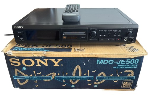 Sony mds je500 - mds-je500, player