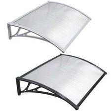 Door Canopy Awning Rain Shelter Front Back Porch Outdoor Shade Patio Roof Cover