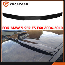 FOR BMW 5 SERIES E60 2004-2010 GLOSS BLACK REAR WINDOW ROOF SPOILER WING LIP