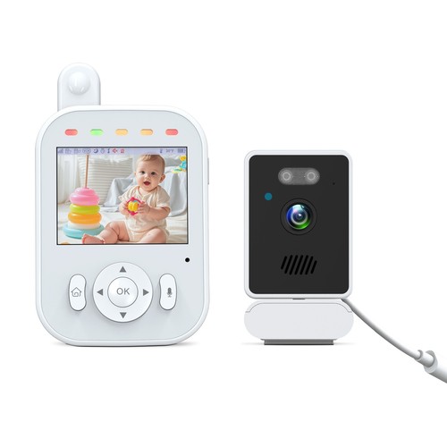 Video baby monitor - baby, night