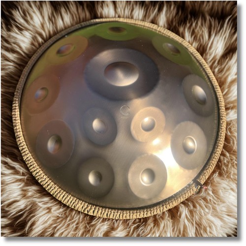 Gold standard handpan - gold, handpan,