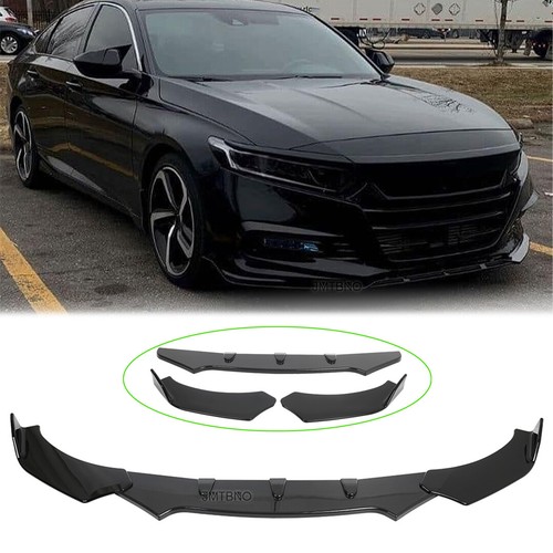 Front bumper lip spoiler - front,
