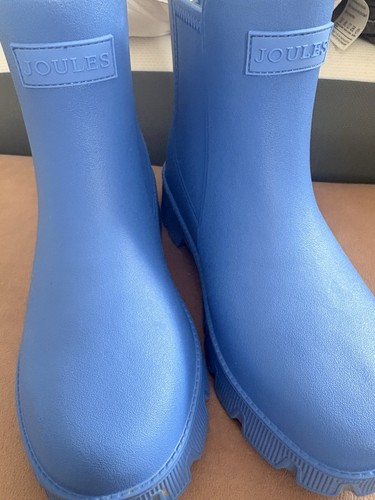 Joules blue ankle wellies - joules,