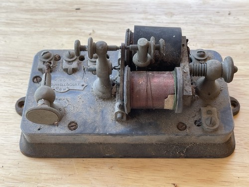 Antique bunnell telegraph - antique,