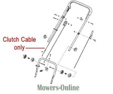 Genuine DR Clutch Cable