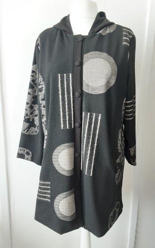 Bellablue coat black swing - bellablue,