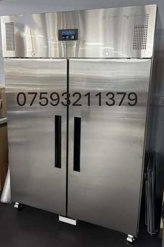 Polar double door fridge - polar,