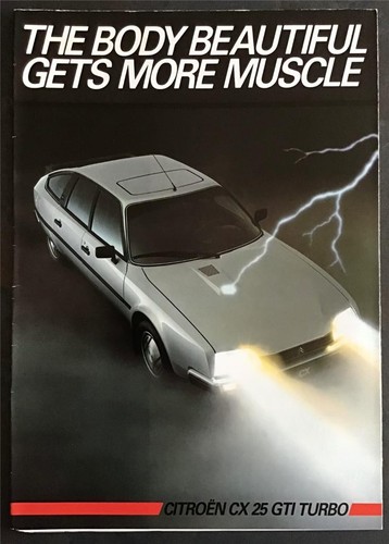 Citroen gti turbo car - cx,