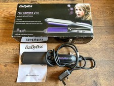 BaByliss Hair Crimpers - C51c Ref 2165BU - Tourmaline Ceramic - Black & Purple