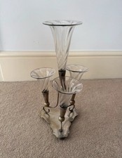 Vintage Silver Epergne Table Decoration