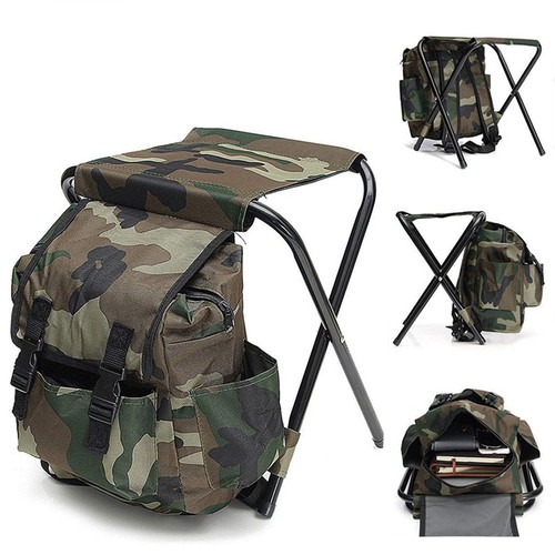 Folding camping stool - folding,