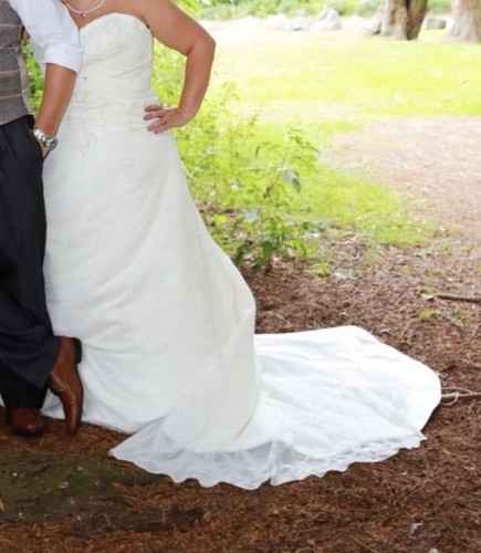 Mori lee ivory - ivory, strapless