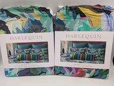 2 x Harlequin Dance of Adornment - Std Oxford Pillowcases  Wilderness Brand New 