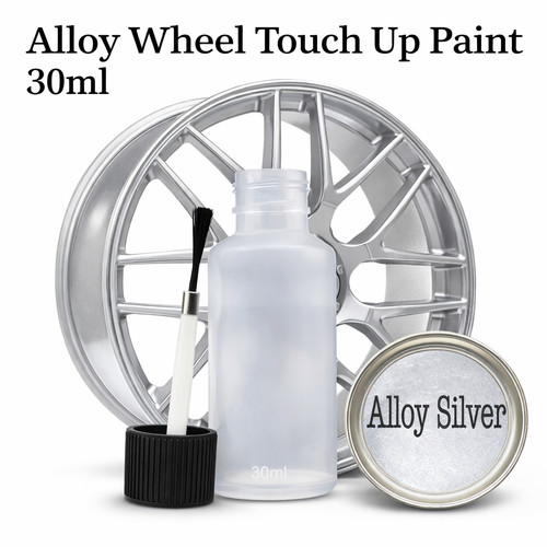 Silver alloy wheel touch - silver,