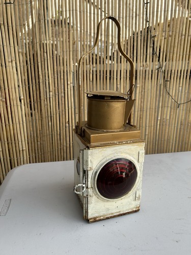 Vintage train lamp lantern - train,