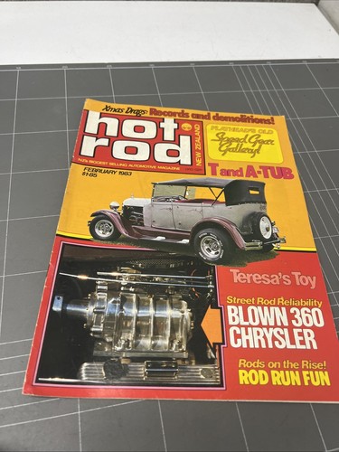 Vintage car magazine hot rod - magazine,