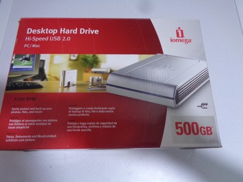 Iomega 500gb usb - 500gb,
