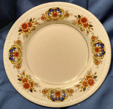Vintage Royal Tudor Ware Connaught Dinner Plate 8” Flower Design