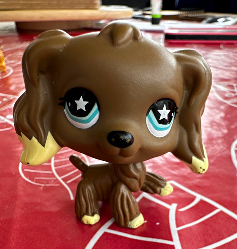 Hasbro littlest pet shop brown - pet,