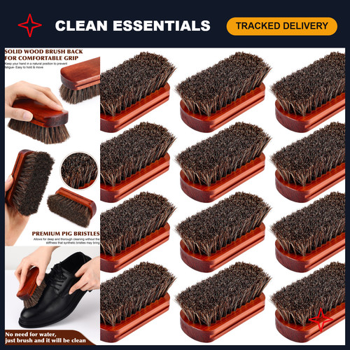 Pcs horsehair shoe brushes - horsehair,