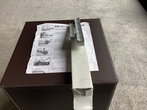 Heavy duty pipe bender - heavy, guides