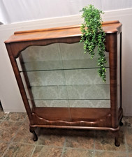 Antique Art Deco Glass Display