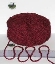 100g balls Burgundy wavy