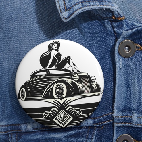 Custom pin button - pin, badge