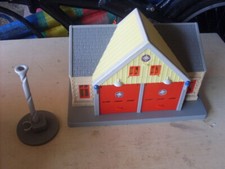 Fireman  Sam Rescue Fire Station With Pole