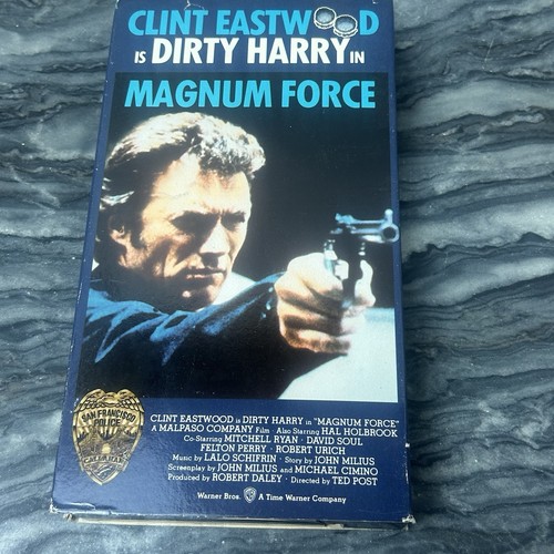 Dirty harry magnum force vhs - harry,