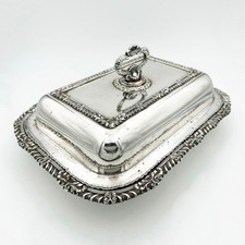 ANTIQUE ENTRÉE DISH OLD