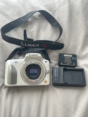 Panasonic lumix dmc white - panasonic, dmc-g3