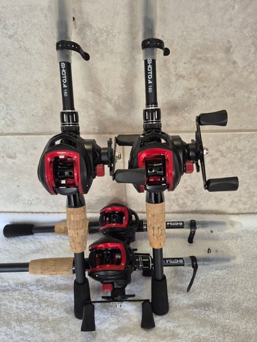 Baitcaster combo rod and - and, reel