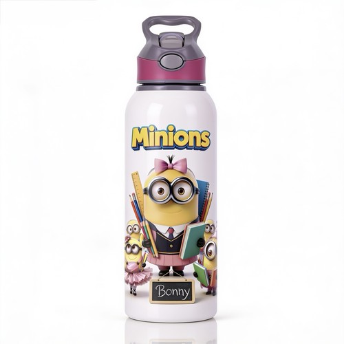 Minions personalised drinks - minions,