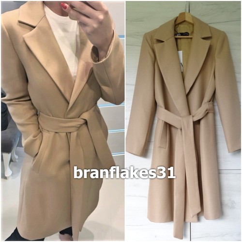 Zara camel lapel - camel,