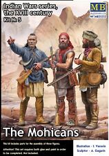 The Mohicans. Indian Wars series, the XVIII century.  1/35 MasterBox 35232