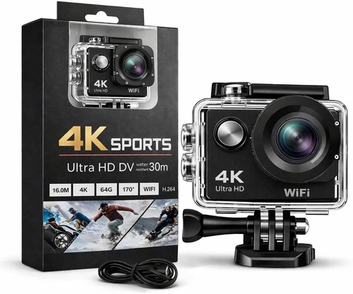 Ultra action camera 20mp - hd,