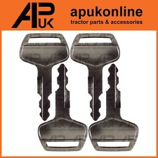 4x S450 Key for Case IH Linkbelt JCB Sumitomo Plant Excavator Dumper Digger