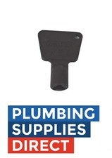 * Utility Service Gas Meter Box Triangular Black Plastic Key Water Electric